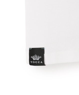 TOCCA 【接触冷感・UV90%以上カット・洗える】BLOOM OF TOCCA Tシャツ ホワイト系