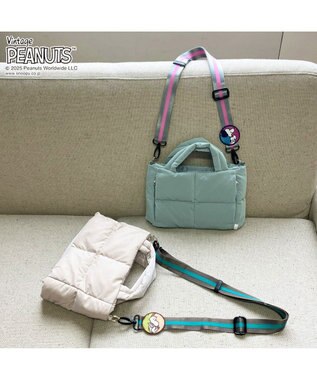 ROOTOTE 8440【スヌーピー】IP.WR.ストラップ.ピーナッツ-0G 01：グレー