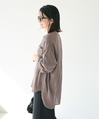 CRAFT STANDARD BOUTIQUE ヴィンテージボイルスキッパー長袖シャツ Mocha