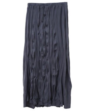CRAFT STANDARD BOUTIQUE ワッシャープリーツスカート Charcoal Gray