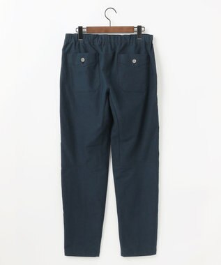 JOSEPH ABBOUD MOUNTAIN 【JAPANファブリック/ストレッチ】ストレッチライトモールスキンベイカー パンツ ネイビー系