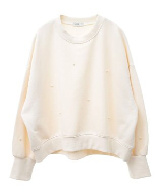 earth music&ecology パールプルオーバー Ivory