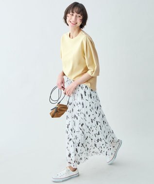 ANY ダンボールコクーンスリーブプルオーバー イエロー