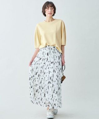 ANY ダンボールコクーンスリーブプルオーバー イエロー