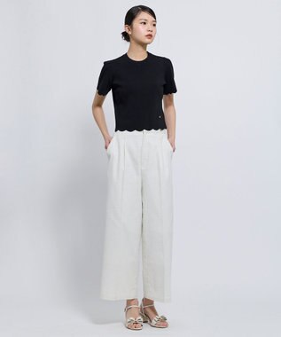 TOCCA LITTLE RIPPLES ニットトップス ブラック系