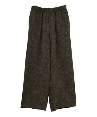 Green Parks 柄イージーパンツⅣ（ワイド） Khaki