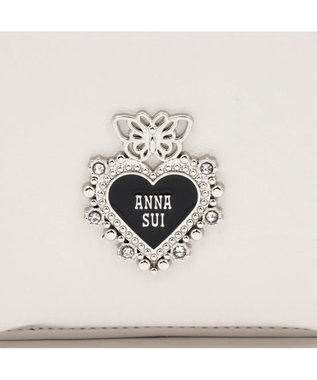 ANNA SUI ポピー スマホショルダー シロ