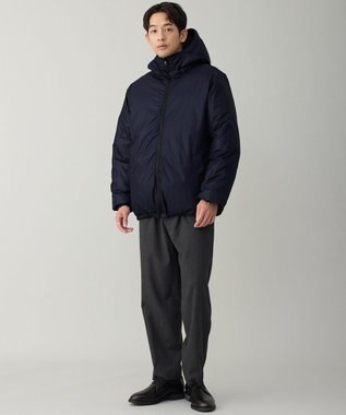 UNFILO MENS 【OCEANS YouTube 掲載】TAION×UNFILO リバーシブルフードダウン ネイビー×ブラック