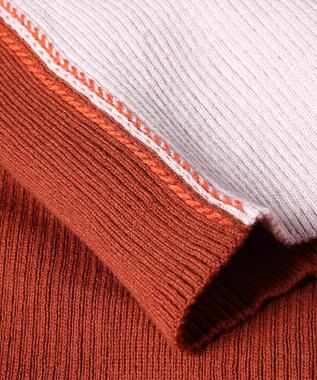 Paul Smith カラーブロックトリム カーディガン ライトピンク