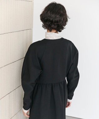 #Newans 【洗濯機可】オールシーンジップドレス ブラック