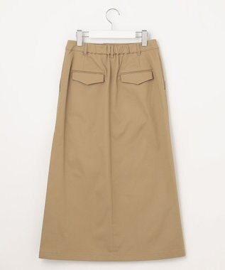 J.PRESS LADIES S 20チノストレッチ スカート ベージュ系