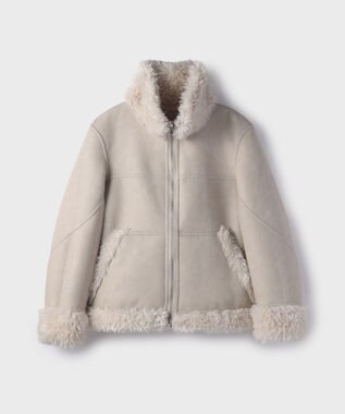 GRACE CONTINENTAL URBANCODE スタンドカラーコート ホワイト