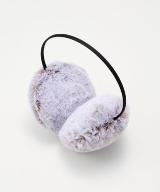 MOONBAT ふわもこ ハスキーモチーフ イヤマフ ブラウン