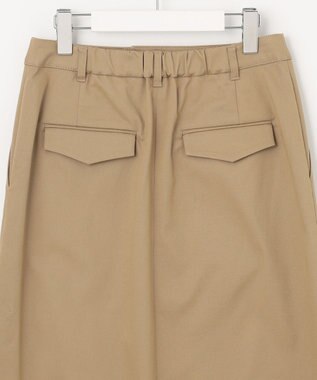 J.PRESS LADIES S 20チノストレッチ スカート ベージュ系