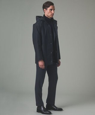 GOTAIRIKU 3シーズン対応【仕事で着用可】ラスタードビー  フーデッドブルゾン_無地(24年モデル) ネイビー系8