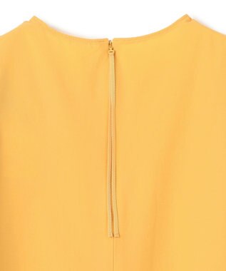 UNFILO FINE MOVE ボリュームスリーブ ワンピース マリーゴールド