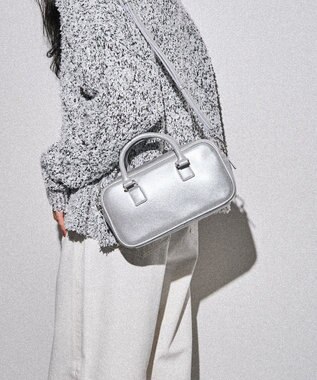 AMERICAN HOLIC スクエアショルダーバック Silver