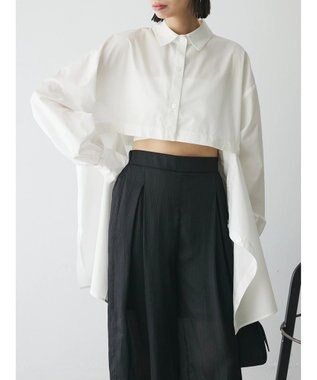 Green Parks AnriettMusee ２ＷＡＹオーバーサイズシャツ Off White