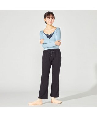 Chacott ロングパンツ ブラック