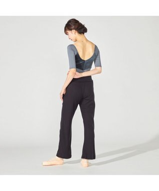 Chacott ロングパンツ ブラック