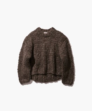 ATON HAND KNIT | オーバーサイズプルオーバー
