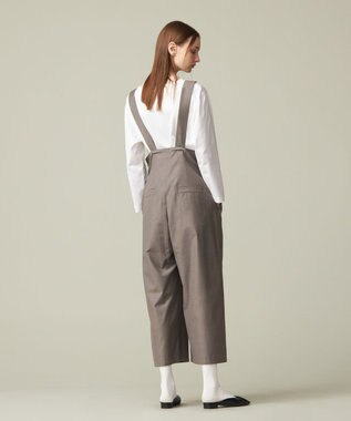 J.PRESS YORK STREET 【WOMEN】ハイウエストサロペット グレー系