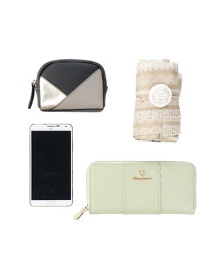 ROOTOTE 1413【無地＆ボーダー】/ NA.スクエア2way.テンジク-B 04：グレー・アイボリー