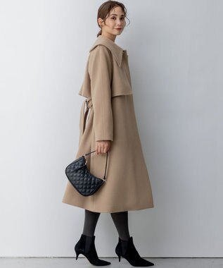 組曲 【WEB一部店舗限定】ライトビーバー トレンチライクコート ベージュ系