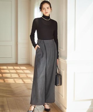 23区 ロングパール ネックレス ホワイト系