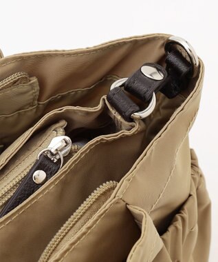 LA BAGAGERIE 【MONICA】ポーチ付き3WAYトートバッグ ベージュ