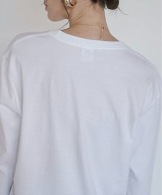 WEGO 【ANGIE VINTAGE】ロゴプリントロンT ホワイト