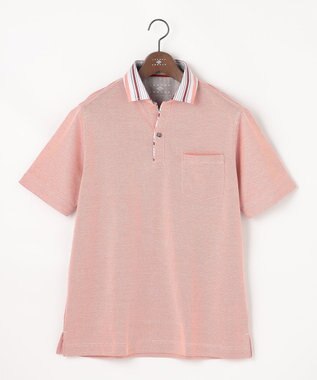 JOSEPH ABBOUD 【愛されて21年！オーガニックコットン使用】ダディ ポロシャツ オレンジ系