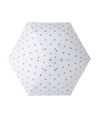 MOONBAT ポール＆ジョー アクセソワ 折りたたみ傘 ヌネット ホワイト