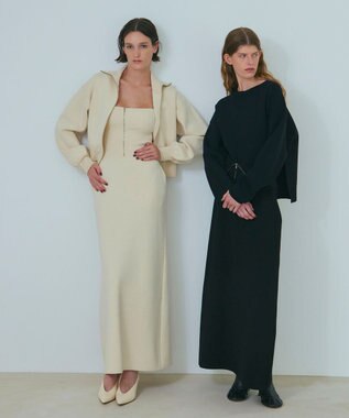 NAVE 【ReNAVE・洗える】スムースニット プルオーバー ブラック系