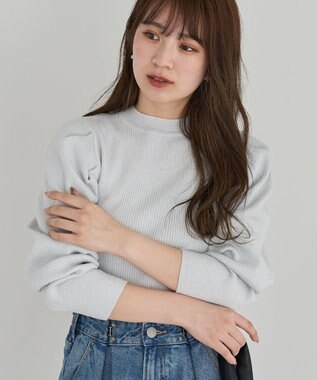 Green Parks ・ｓｗｉｎｇ　ｂｙ　ラメニットパワーショルダー Off White