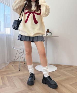 WEGO キラキラチャーム付きドラムボストンバッグ ブラック