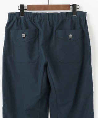 JOSEPH ABBOUD MOUNTAIN 【JAPANファブリック/ストレッチ】ストレッチライトモールスキンベイカー パンツ ネイビー系