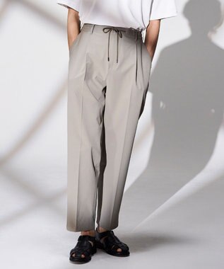 JOSEPH HOMME 【WEB限定】【新素材 / 新型】サマーヴェールストレッチ　ドロスト付ワイドテーパードパンツ/ MARLOW ベージュ系