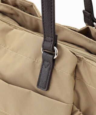 LA BAGAGERIE 【MONICA】ポーチ付き3WAYトートバッグ ベージュ