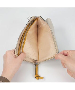 PELLE BORSA お財布ポシェット Very Goods ベリーグッズ 7205 アイボリー