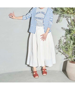 ing <ing>【サスティナブル】クロスメッシュデザインサンダル レッド