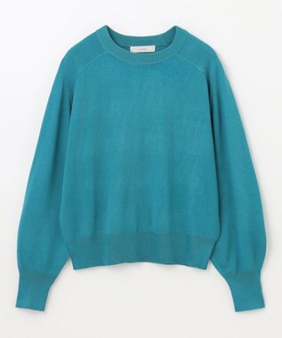 ANY 【洗濯機可】スプリングラグランニット グリーン