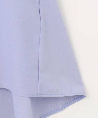 自由区 【WEB限定】【UVケア・吸汗速乾・洗える・XSサイズあり】ファンクショナルツイストジャージー カットソー ダルブルー系