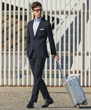 GOTAIRIKU セットアップ対応【ウォッシャブル/シワになりにくい/ストレッチ】ウォッシャブル ウールジャケット(26年モデル) ネイビー系