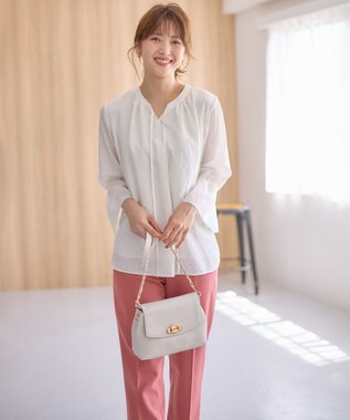 ANY SIS 【2WAY】ドロスト ブラウス アイボリー