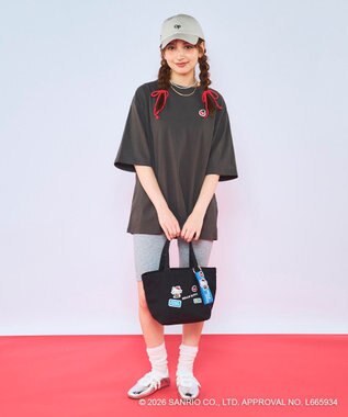 OP／FILA 【Ocean Pacific×ハローキティ】ワッペンバッグチャーム ブルー