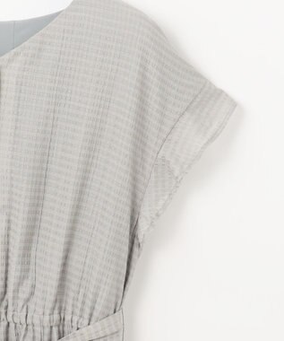 ANY SIS ドビーシアーチェック ワンピース ミント