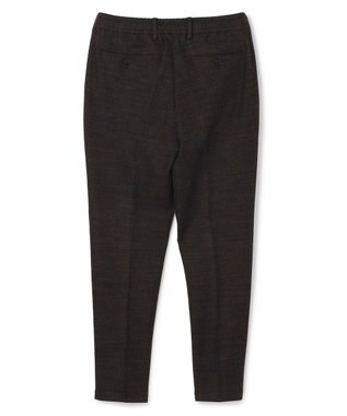 JOSEPH HOMME 【WEB・一部店舗限定】【ストレッチ】 ウールドビージャージー　ドロスト付テーパードパンツ / PEGG CONVERTIBLE ダークブラウン系