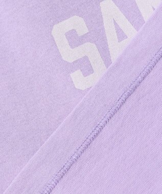 23区 【SLOW/洗える】ロゴ Tシャツ ライラック系