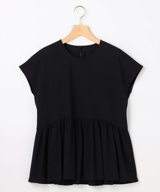 組曲 S 【先行予約】トリコットジャージー ペプラムカットソー